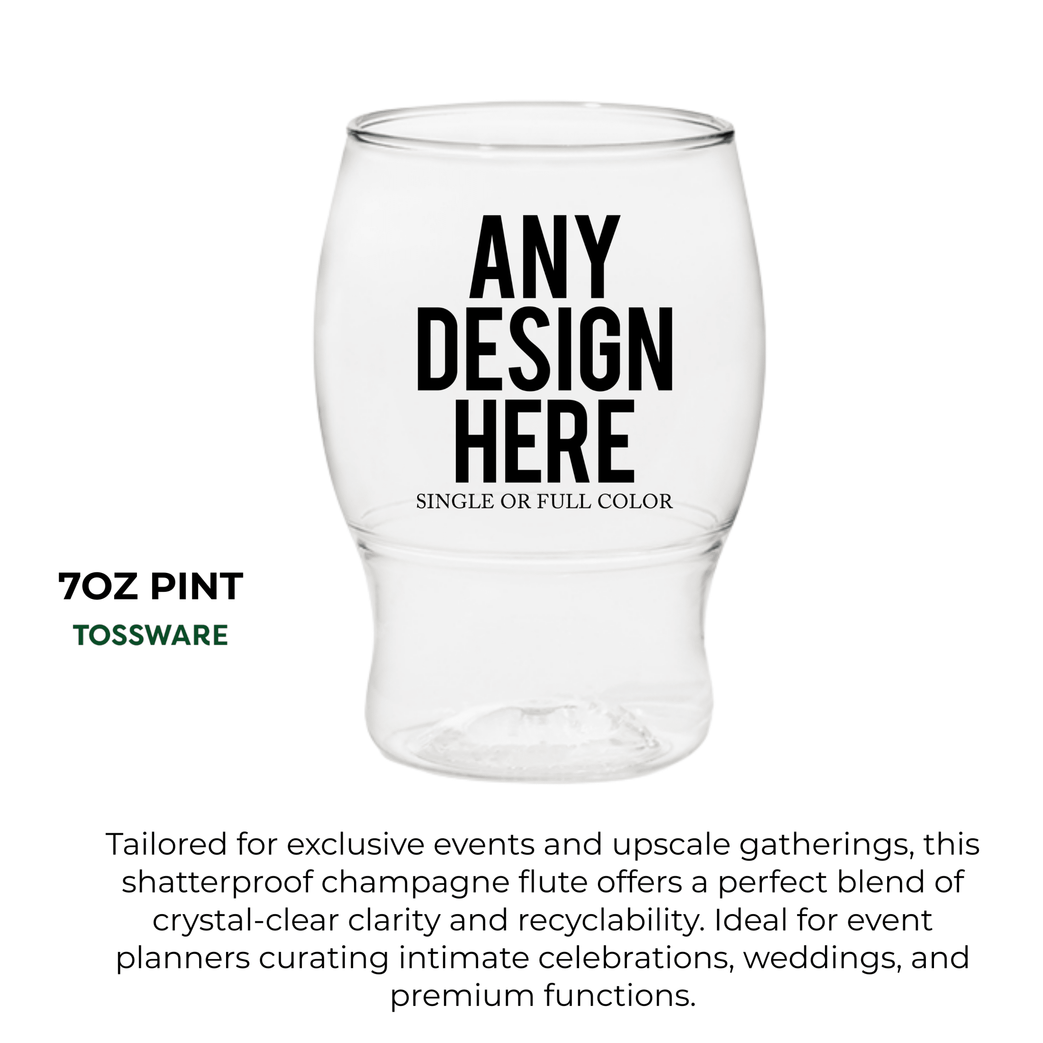 Custom Printed Tossware | Tossware POP Collection