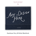 Custom Stardream Navy Luxe 30 Strike Matchbooks
