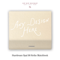 Custom Stardream Opal Luxe 30 Strike Matchbooks