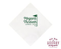 Custom Thirtieth Birthday Golf Cocktail Napkins