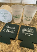 Custom Wedding Venue Sketch Frosted Cups