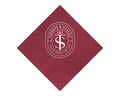 Custom Western Wedding Crest Napkins