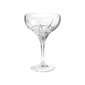 DaVinci Crystal Carrara Champagne Saucer