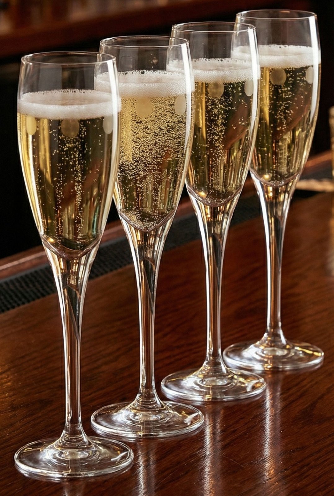 DaVinci Crystal Apuania Fluted Champagne