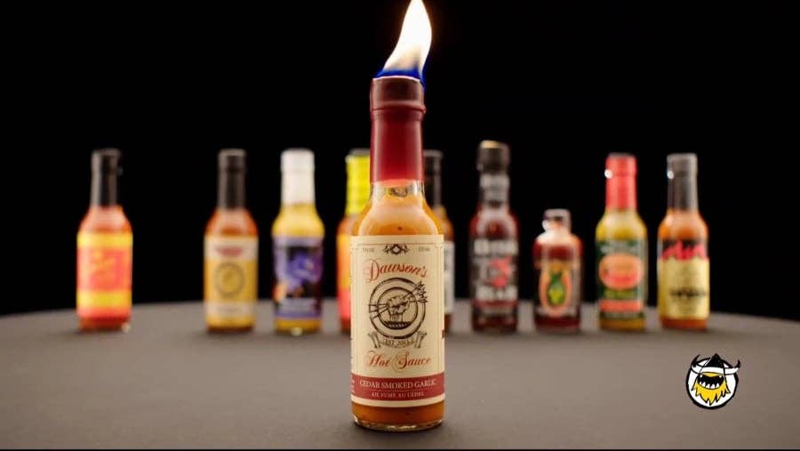 Dawson's Cedar Smoked Garlic Hot Sauce