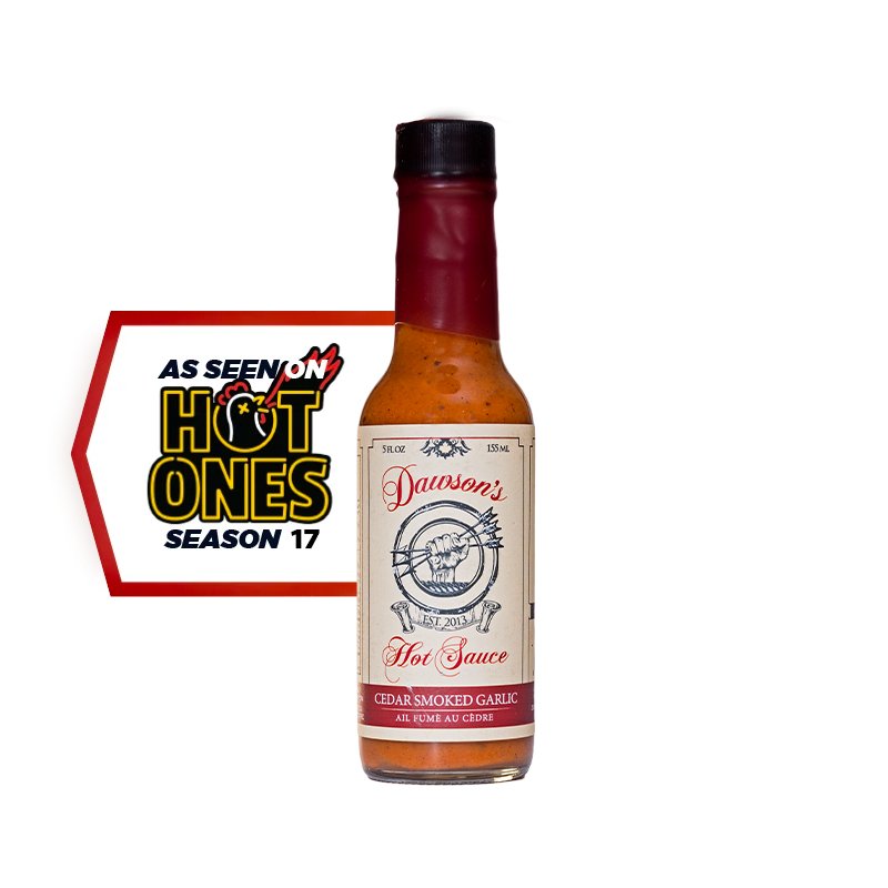 Dawson's Cedar Smoked Garlic Hot Sauce