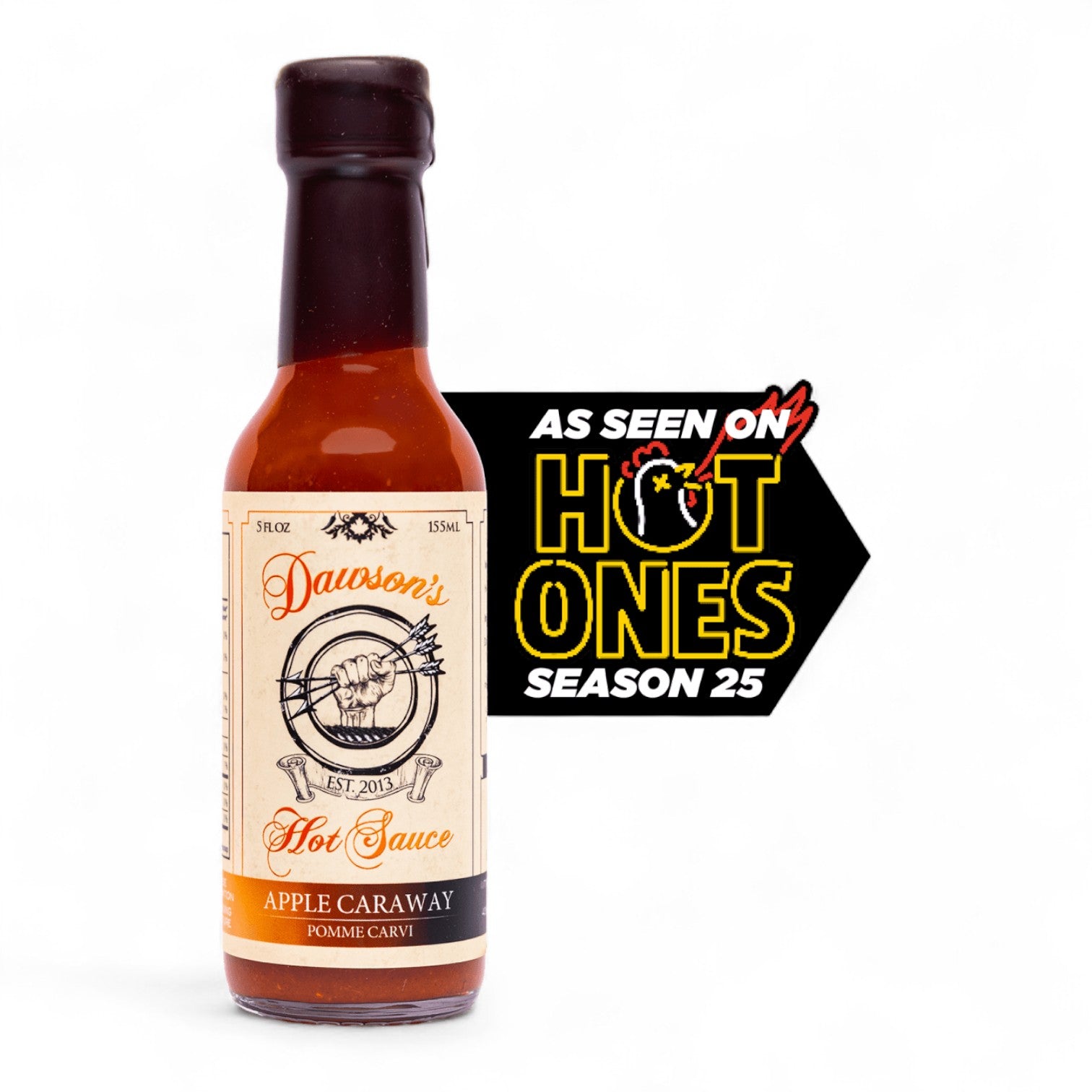 Dawson's Apple Caraway Hot Sauce - From Hot One's Season 25