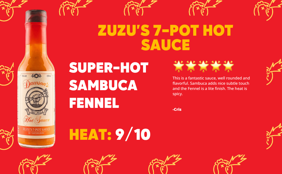 Dawson's Zuzu's 7-Pot Hot Sauce - From Hot One's Season 22