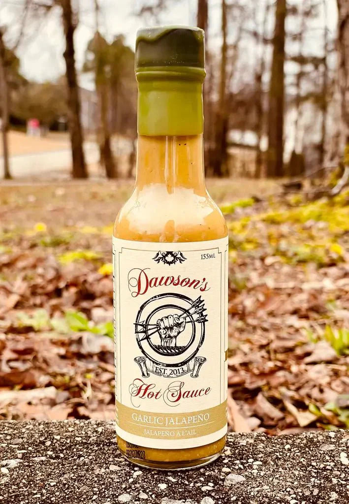Dawson's Hot Sauce Garlic Jalapeno