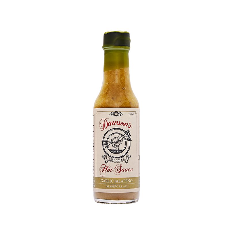 Dawson's Hot Sauce Garlic Jalapeno
