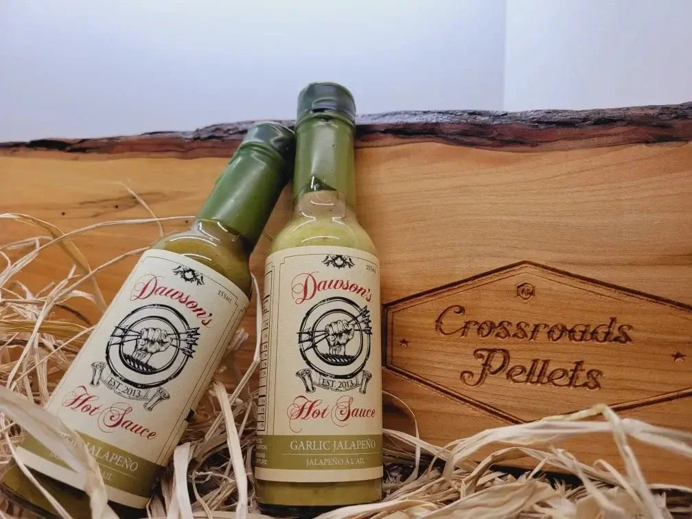 Dawson's Hot Sauce Garlic Jalapeno