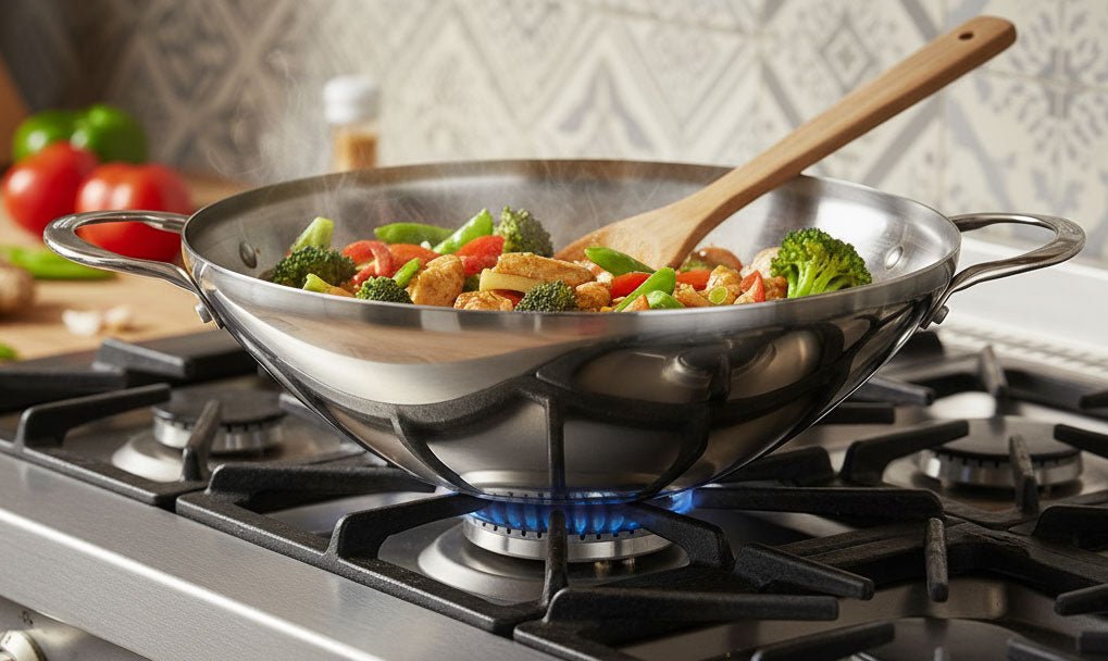 De Buyer Mineral-B 12.5" (32cm) Wok