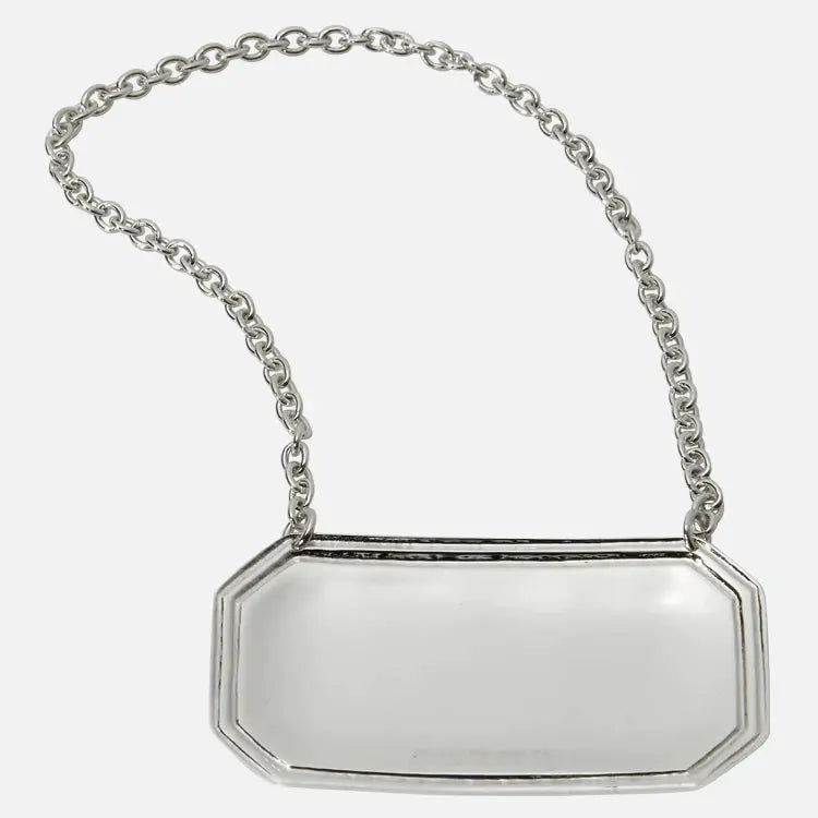 Carrs Sterling Silver Decanter Label