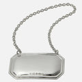 Carrs Sterling Silver Decanter Label