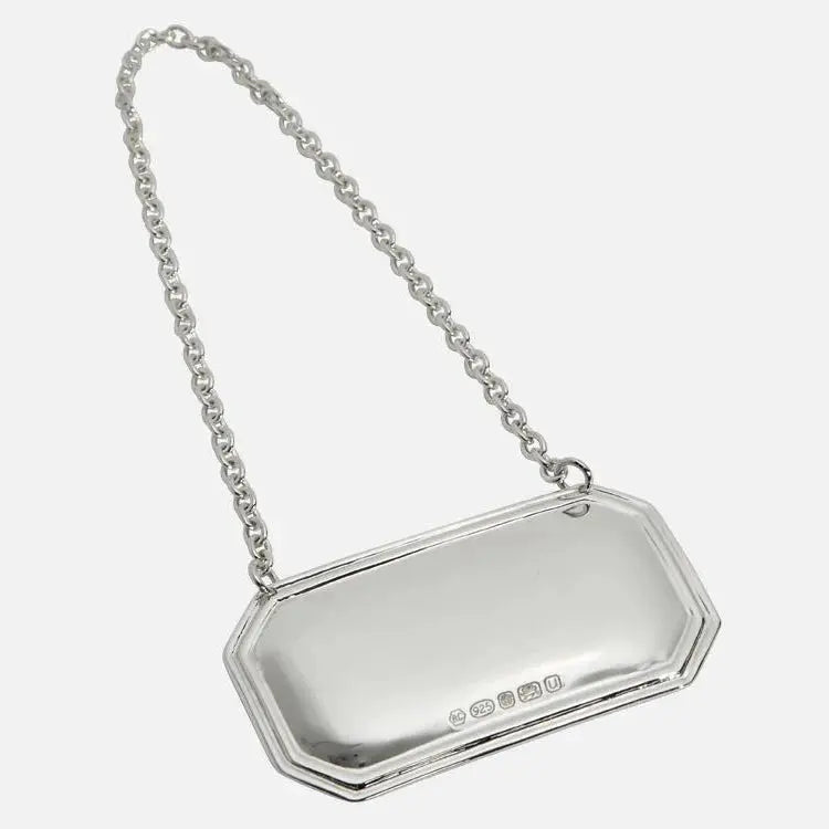 Carrs Sterling Silver Decanter Label