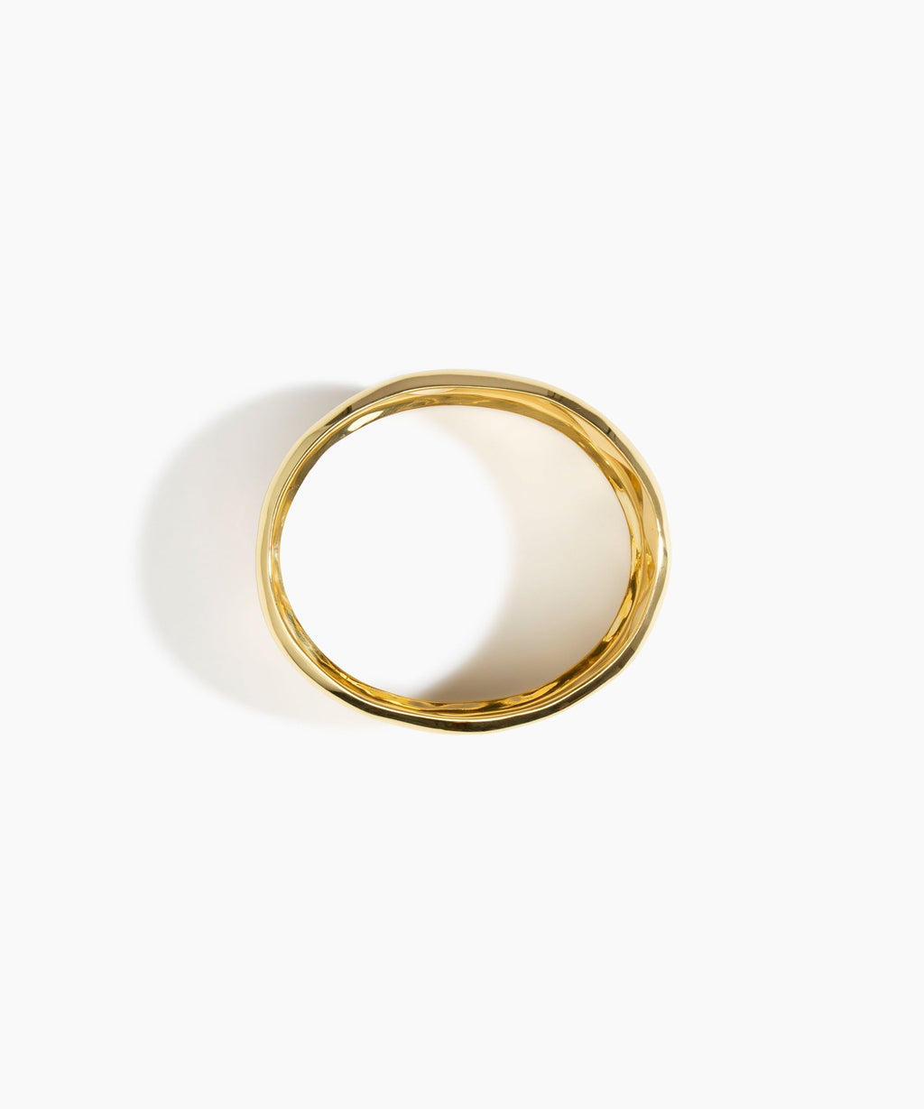 Medium Dimpled Bangle