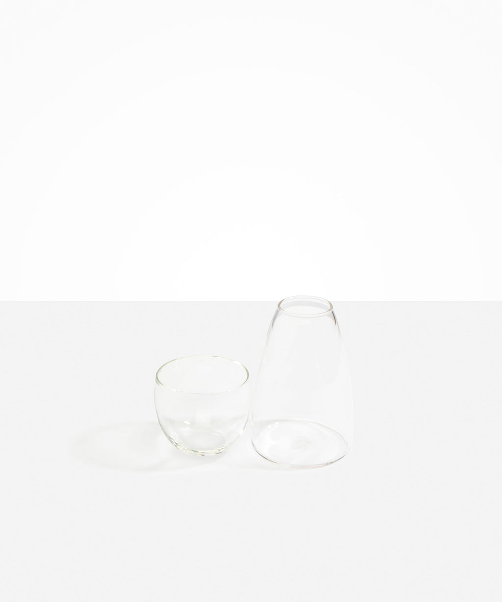 Glass Pebble Carafe