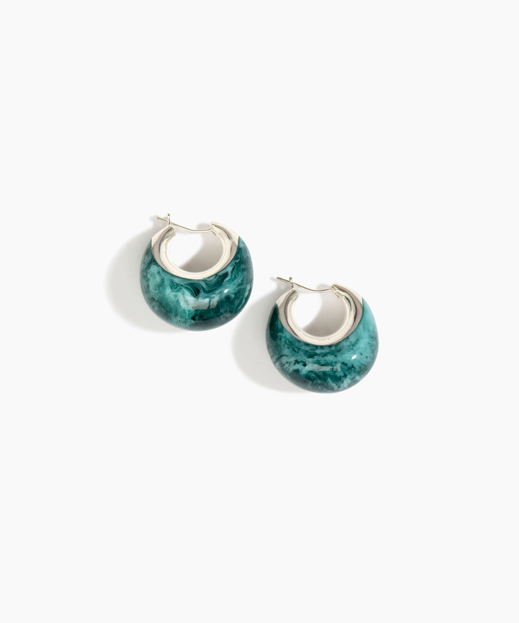 Large Crescent Earrings