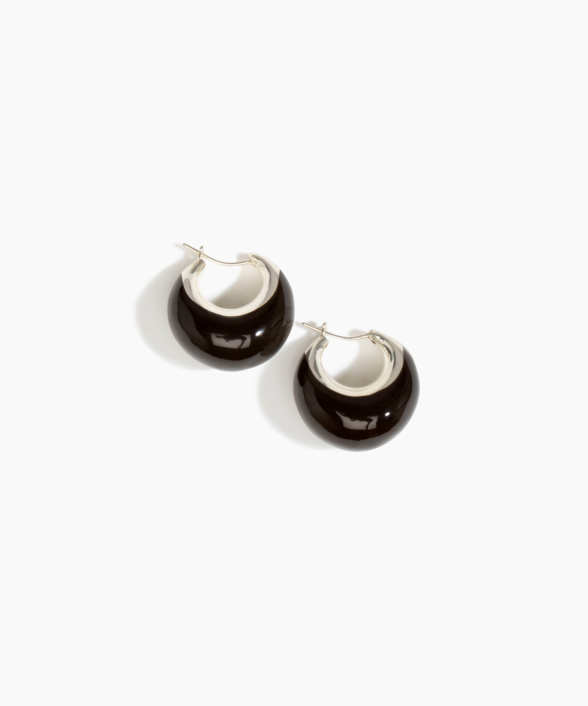 Large Crescent Earrings