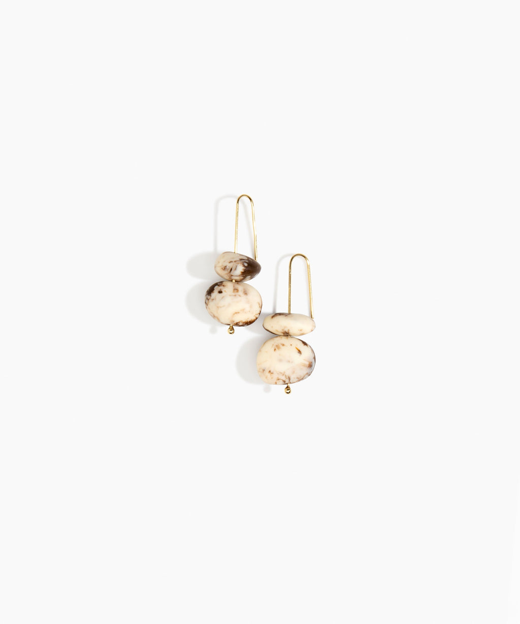 Temple Earth Wire Earrings
