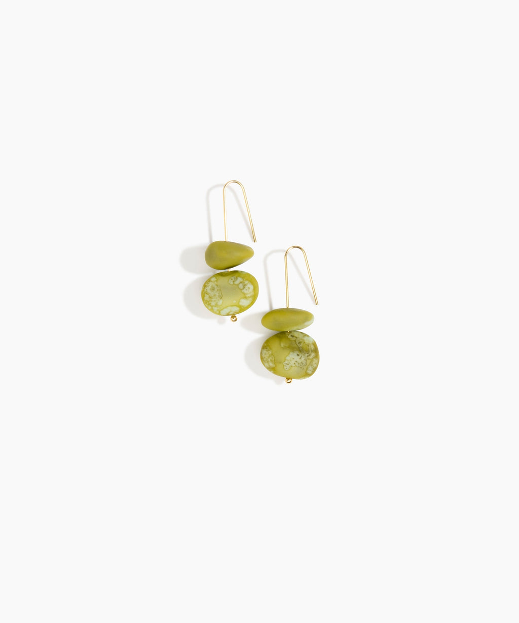 Temple Earth Wire Earrings