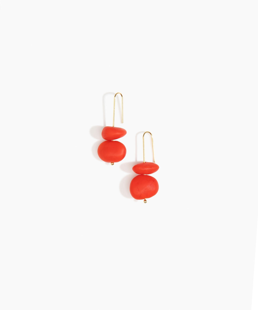 Temple Earth Wire Earrings