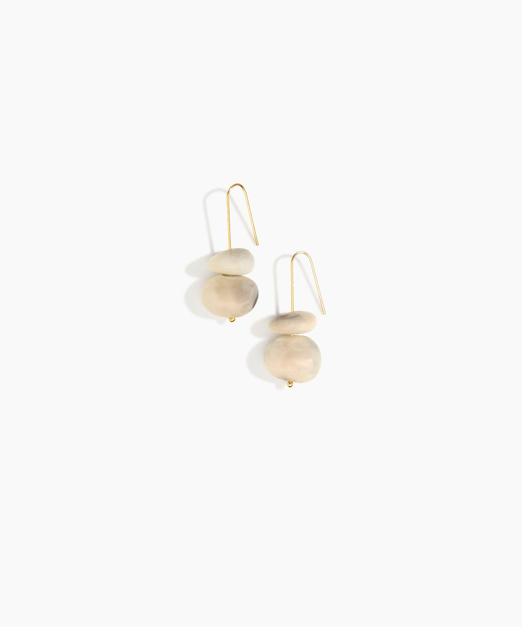 Temple Earth Wire Earrings