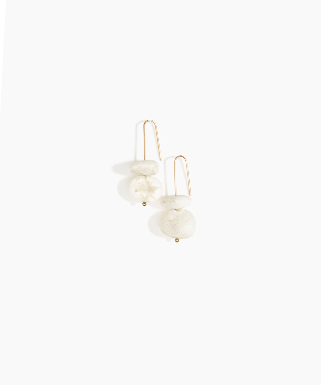 Temple Earth Wire Earrings