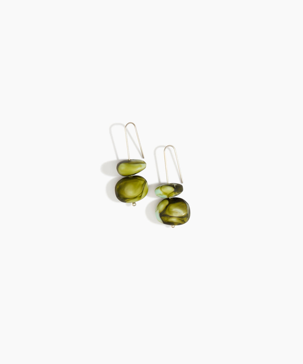 Temple Earth Wire Earrings