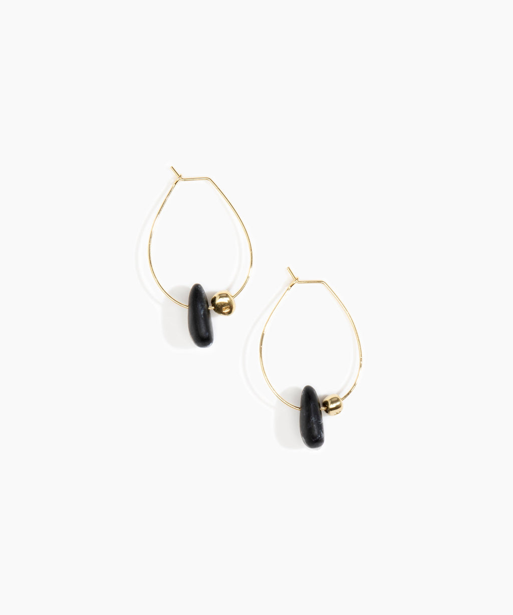 Joie De Vivre Hoop Earrings