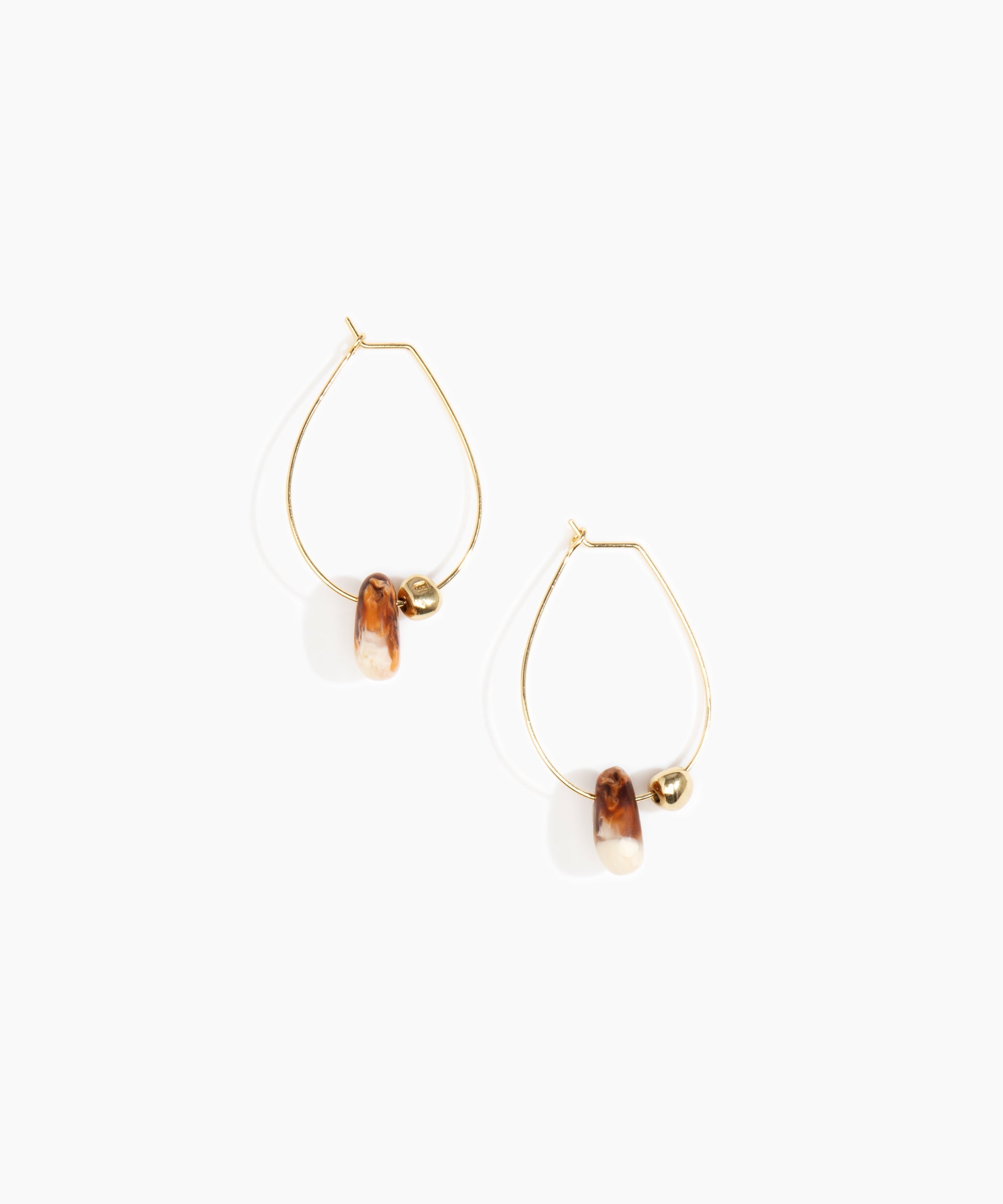Joie De Vivre Hoop Earrings