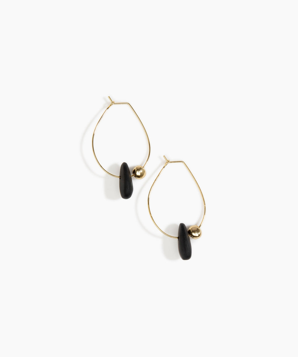 Joie De Vivre Hoop Earrings