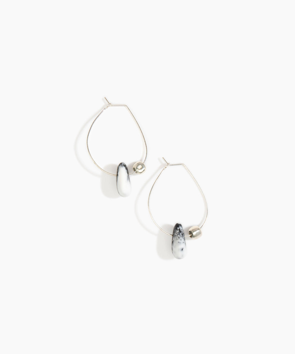 Joie De Vivre Hoop Earrings