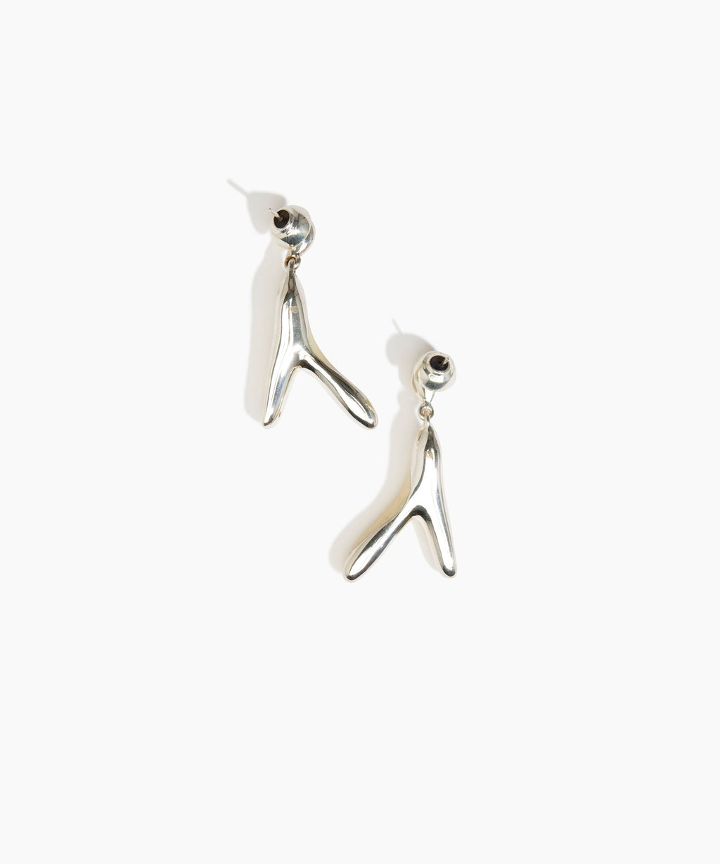 Large Wishbone Earrings