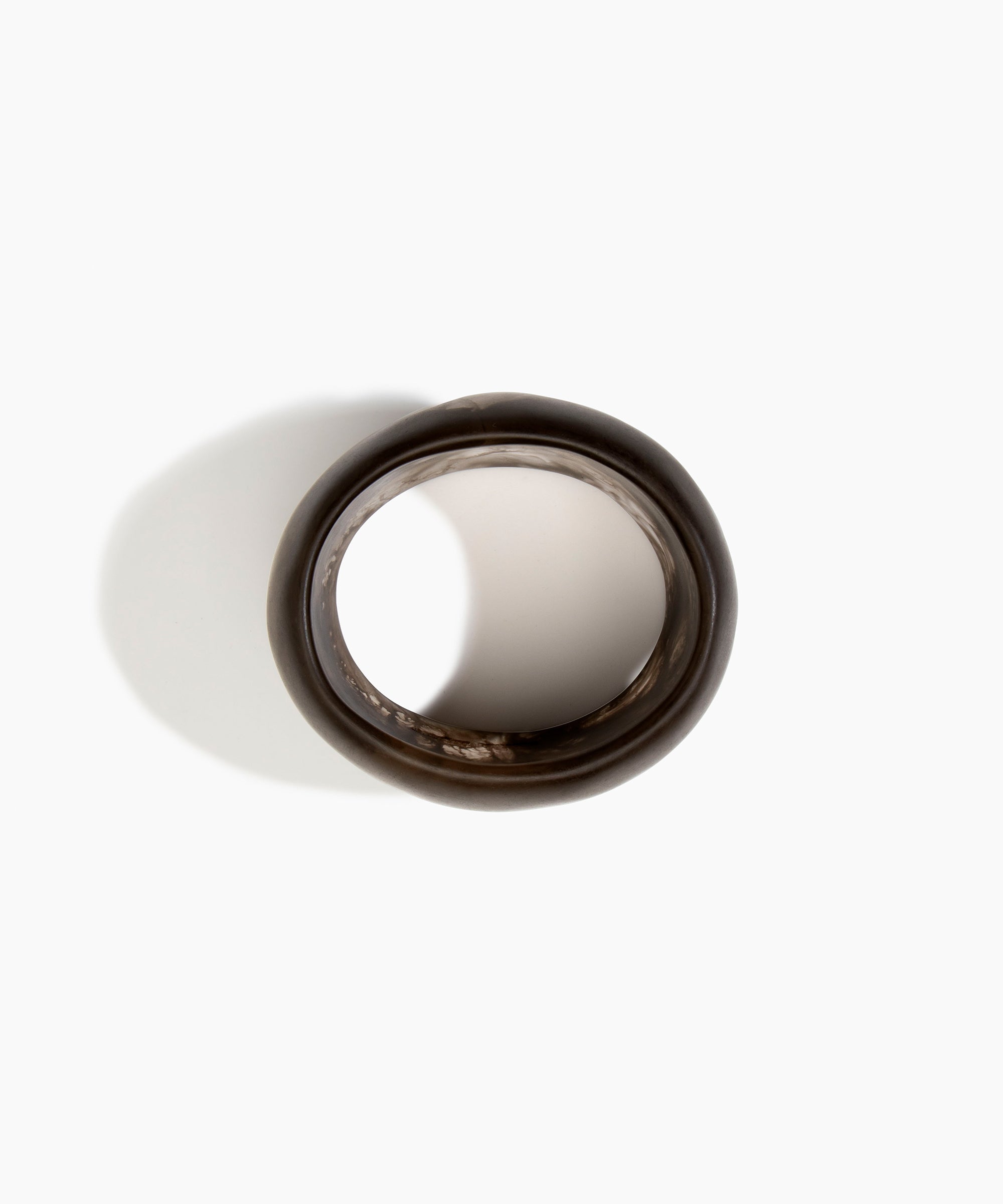 Large Organic Oval Bangle