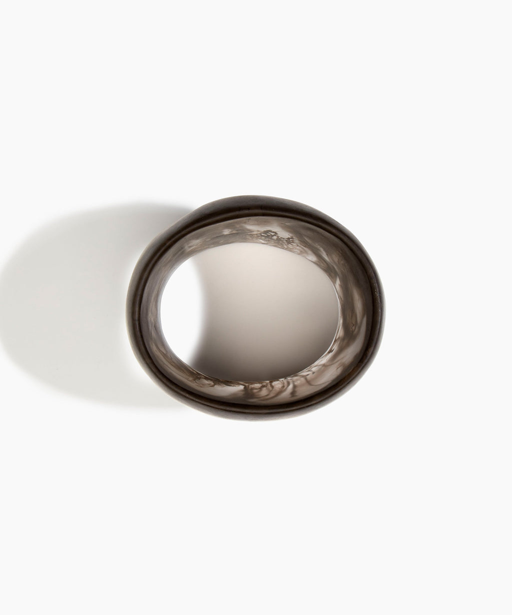 Extra Large Organic Oval Bangle
