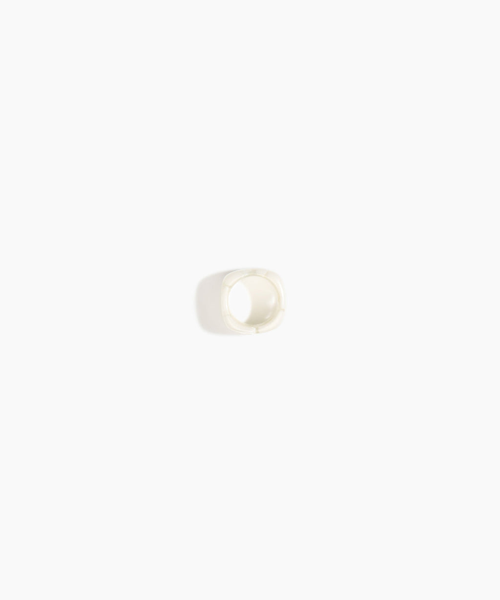 Polished Cube Ring