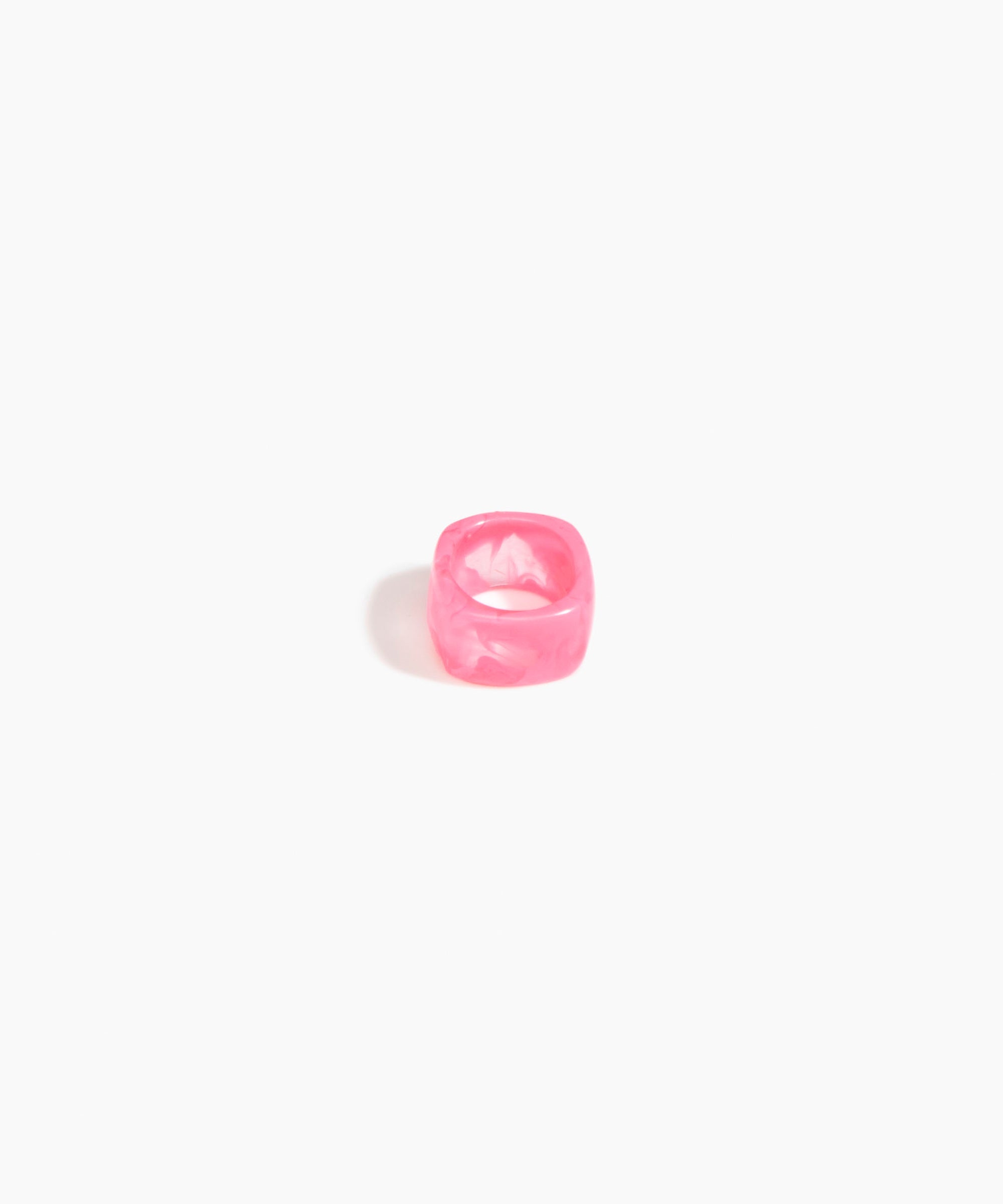 Polished Cube Ring