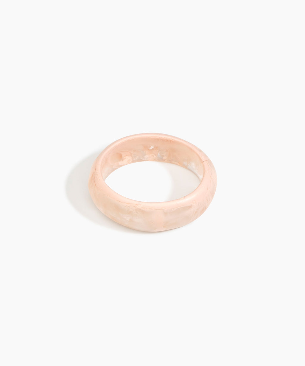 Medium Organic Oval Bangle