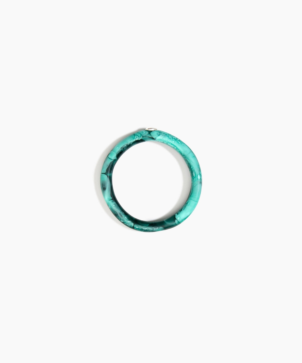 Round Rock Wishbone Bangle