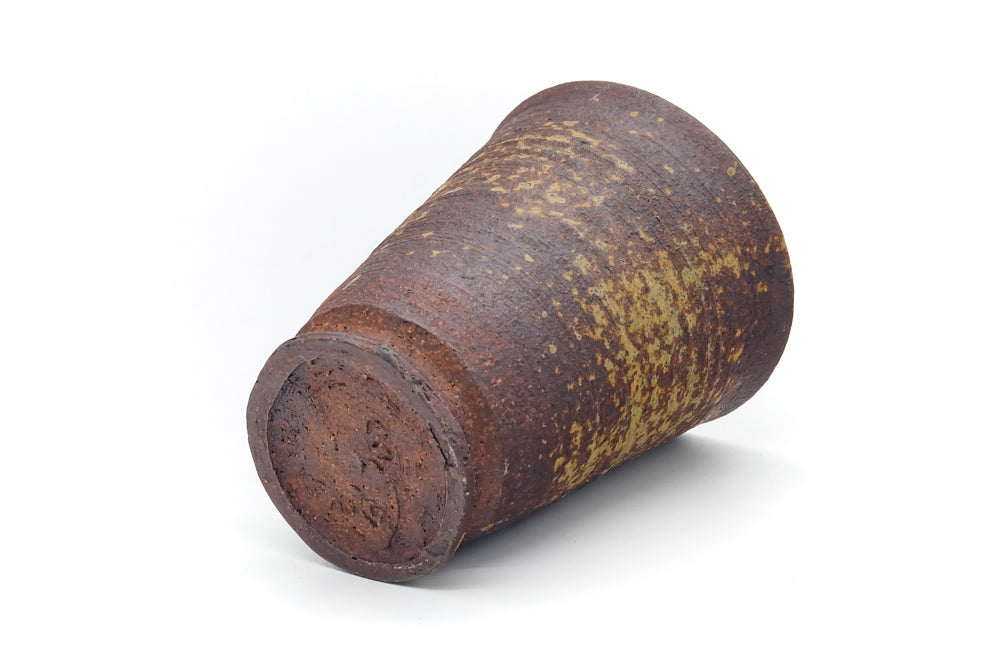Japanese Teacup - Brown Ash Glazed Yunomi - 200ml