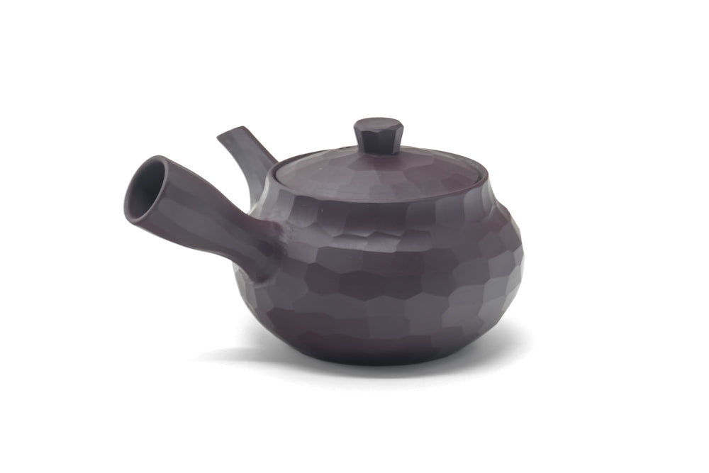 Japanese Kyusu - Hammered Banko Teapot - 190ml