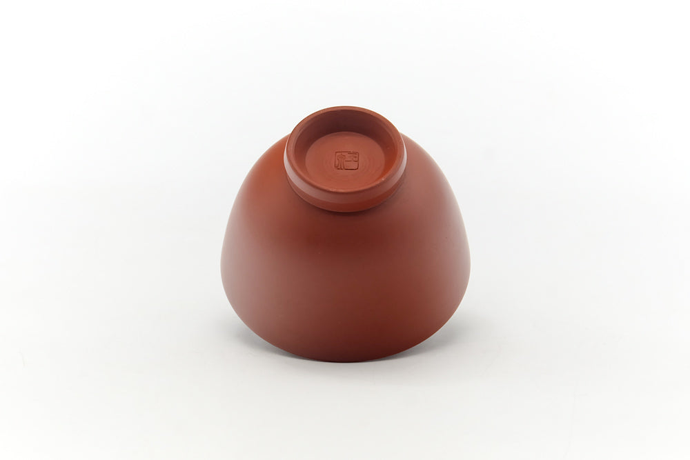 Japanese Teacup - Classic Red Shudei Tokoname Guinomi - 40ml