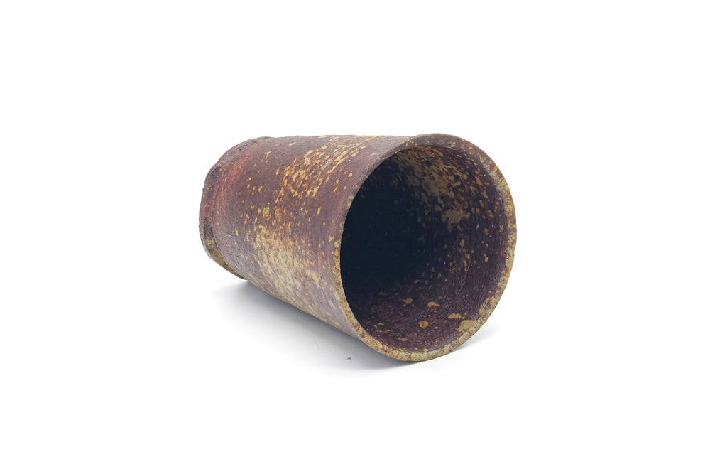 Japanese Teacup - Brown Ash Glazed Yunomi - 200ml