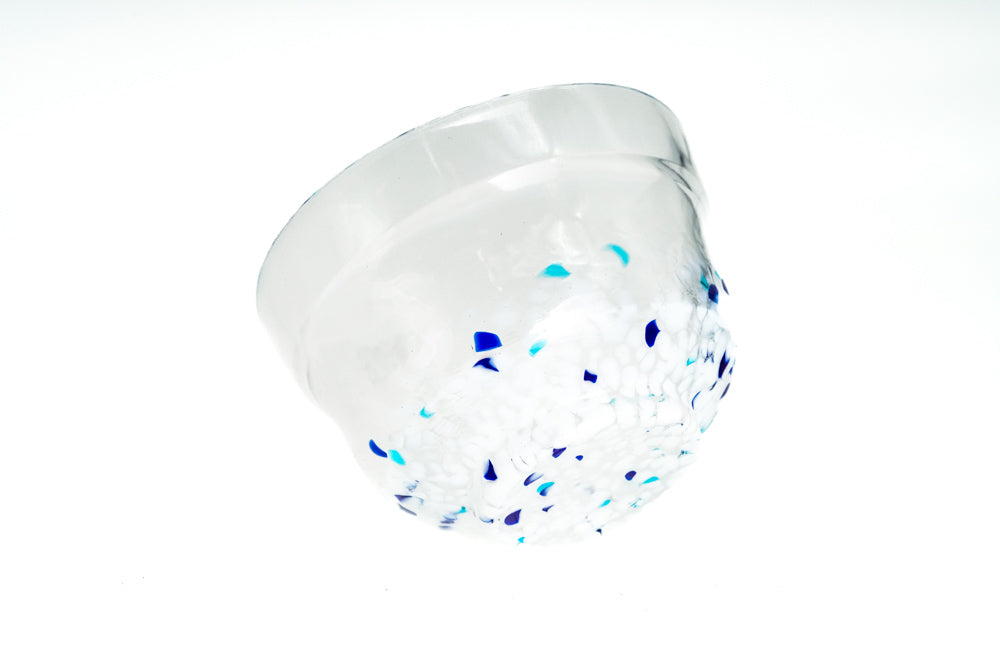 Colourful Glass Matcha Bowl