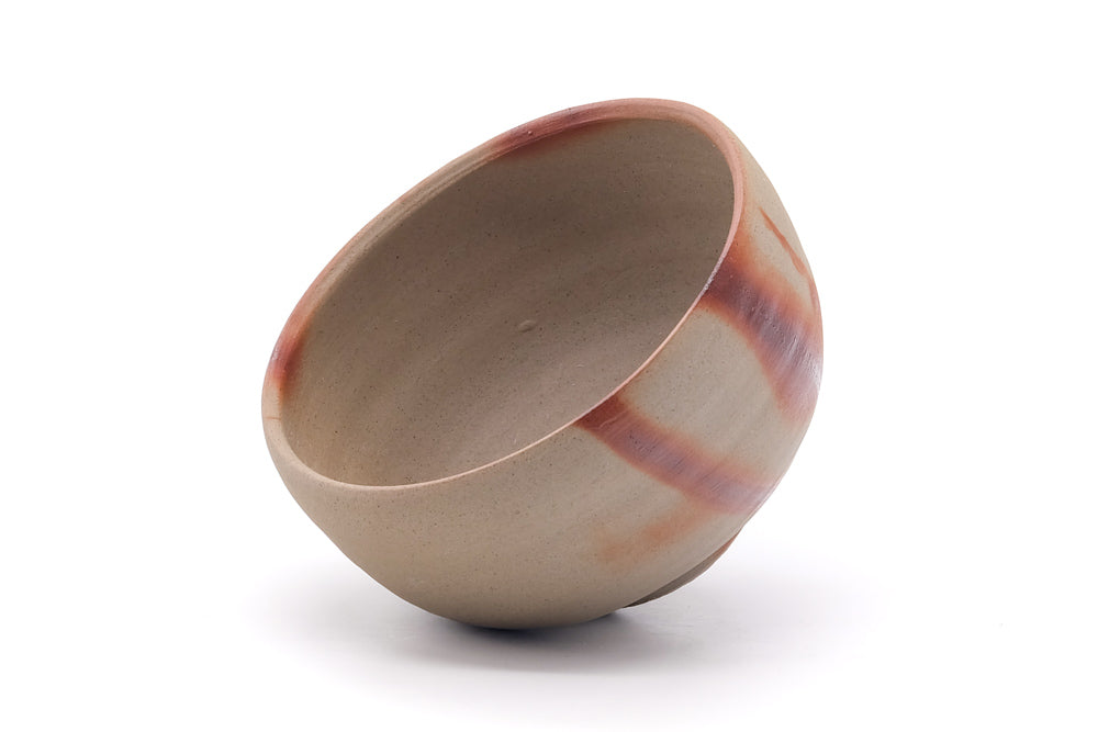 Japanese Matcha Bowl - Hidasuki Bizen Chawan - 500ml