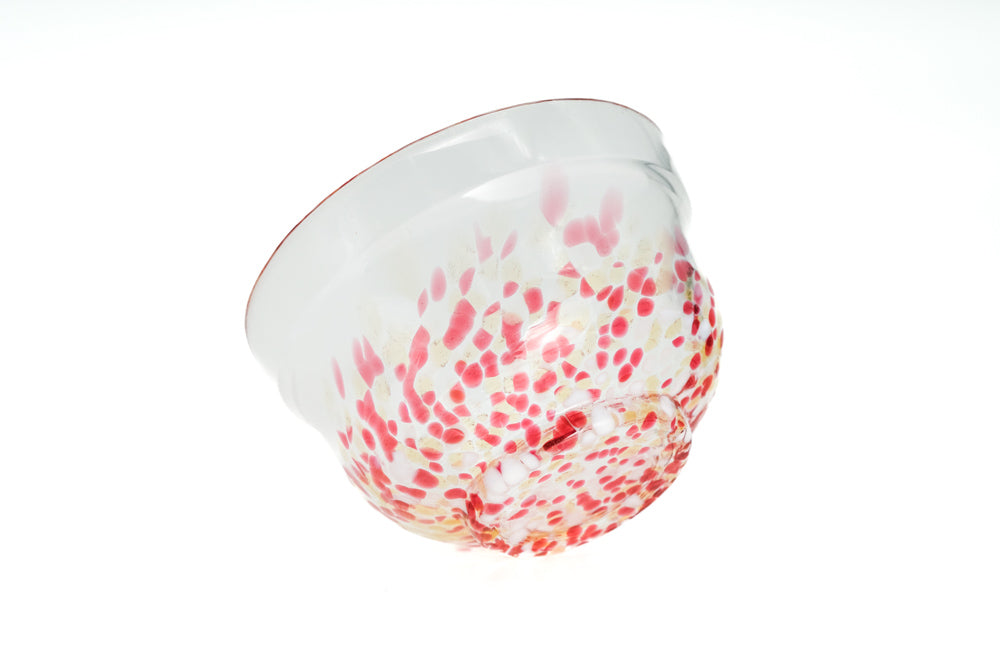 Colourful Glass Matcha Bowl