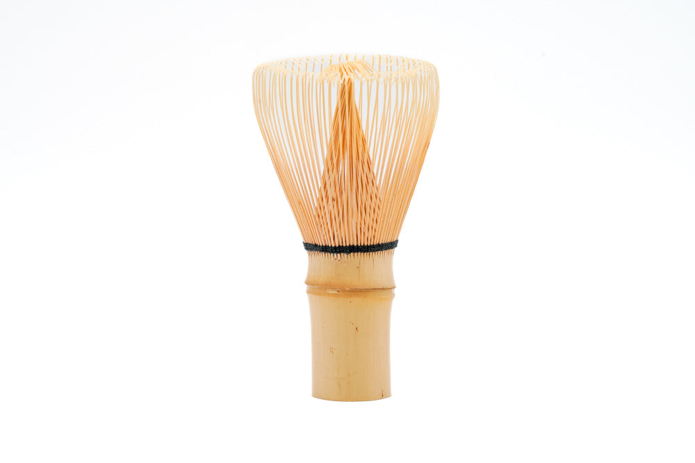Shiratake 100-tine Chasen - White Bamboo Matcha Whisk