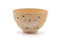 Japanese Matcha Bowl - Colorful Paulownia Patterned Kyo Chawan - 400ml