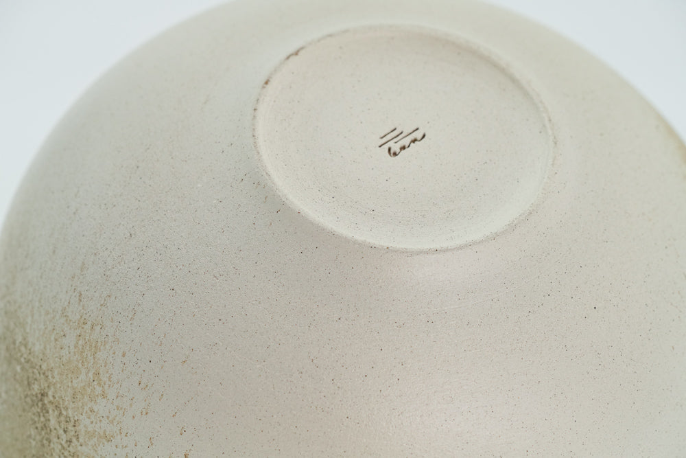 Ash-Glazed Spouted Matcha Bowl